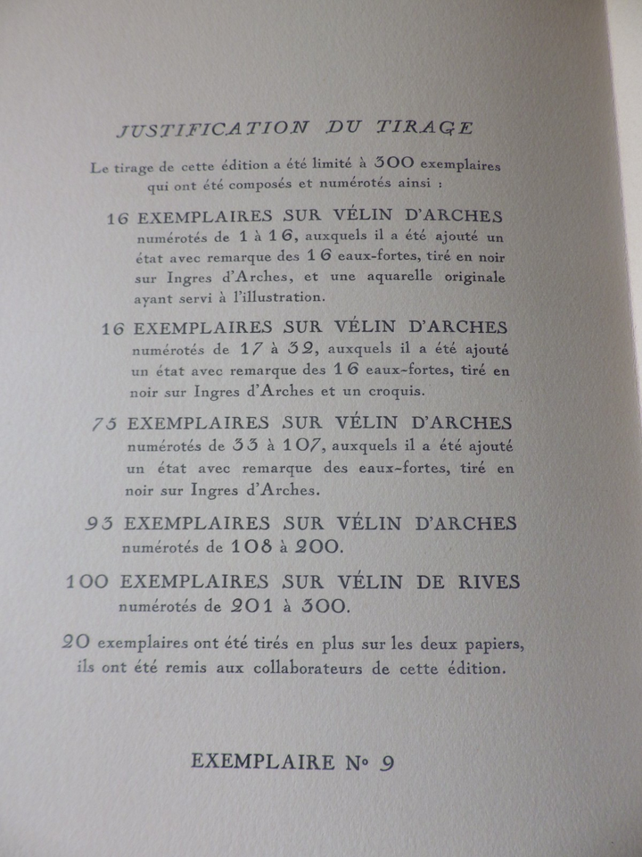 Curiosa - La Belle Sans Chemise - Illustrations Maurice Leroy - Ex. Artiste Signé