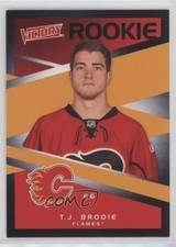 2010-11 Upper Deck Victory Rookie Black TJ Brodie #329 1s8