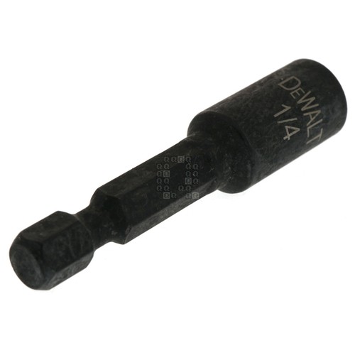 Destornillador de tuerca magnética DeWALT DW2218IR 1/4" x 1/4" hexagonal listo para impactos, 1-7/8" de longitud - Imagen 8 de 11