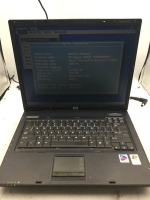 HP COMPAQ NX6110 - BOOTS TO BIOS - INTEL PENTIUM M - 2GB RAM - READ DESCRIP - BB