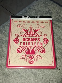 Blu ray Steelbook 4K Ocean's Thirteen Georges Clooney Brad Pitt