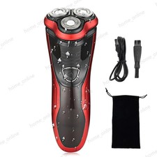 Mens Razor Rotary Waterproof Electric Shaver ...