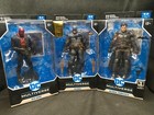 NIB Lot of (3) DC Multiverse BATMAN , RED HOOD THREE JOKERS & BATMAN UNMASKED