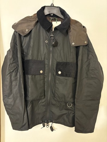 Barbour RE-ENGINEERED SPEY WAX JACKET MSRP$580 BRITISH LUXURY - Picture 2 of 24