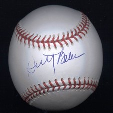 DUSTY BAKER - AUTOGRAPHED SIGNED BASEBALL