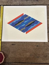 Ernest Tino Trova Serigraph From Falling Man.  Pencil Singed.  Offers In v2