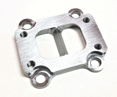 CT26 Un Header Manifold to T3 Divided Turbo Adapter Flange Fits Supra 7MGTE 1/2''