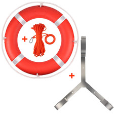Wtmore Life Ring 28 Boat Safety Throw Rings Life Preserver Ring Bracket And