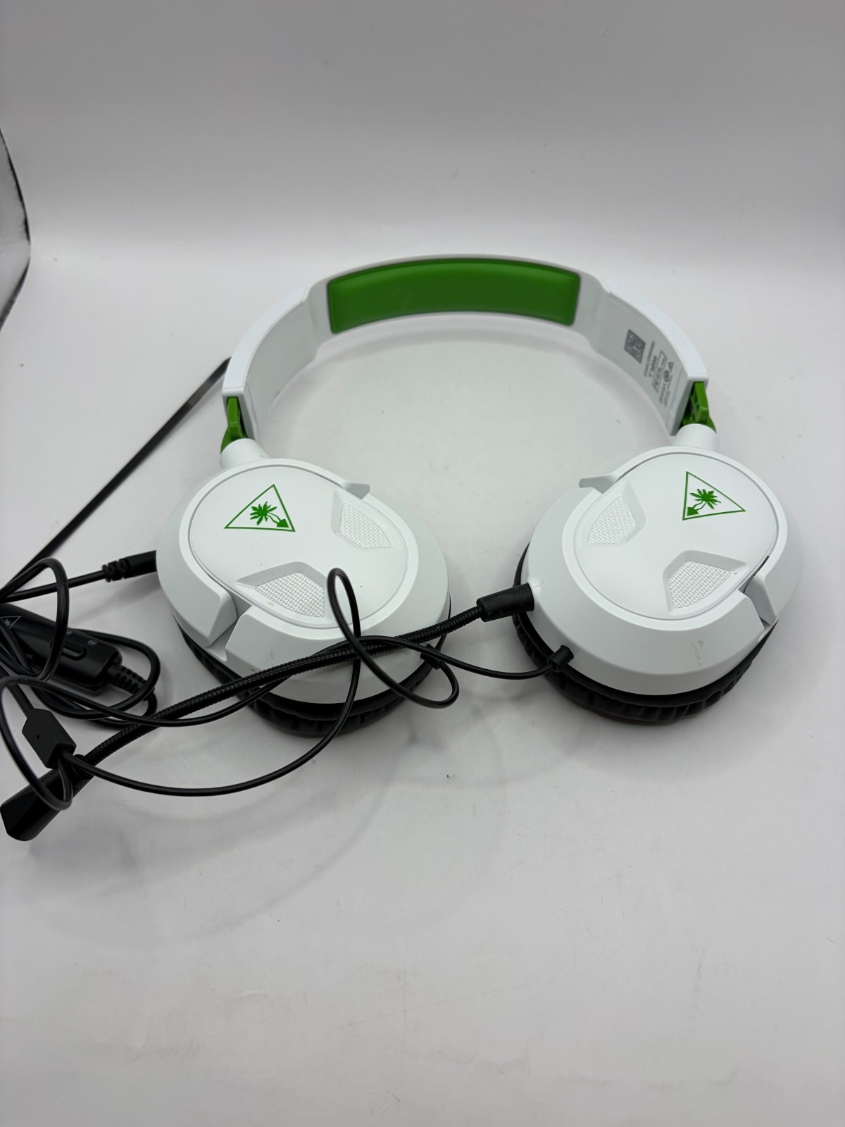 Turtle Beach Recon 50X White/Green Headband Gaming Headset for Microsoft Xbox 1