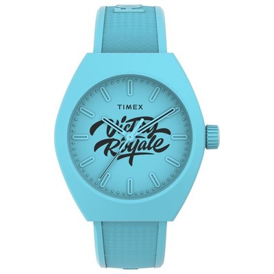 Timex Blue Rubber Sport Watch 100% Authentic