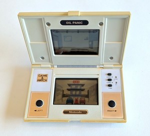 Game Watch Oil Panic | eBay