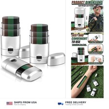 Camo Eye Black Face Paint Sticks 3 Pack for Hunting Camouflage Portable