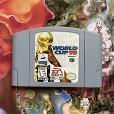 World Cup 98 N64 Nintendo 64 Cartridge Only Authentic Tested