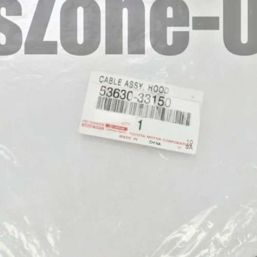 53630-33150 Lexus ES350 2007-2012 GSV40 Genuine Hood Lock Control Cable OEM Foto 2 de 2