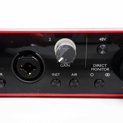 Focusrite Scarlett 2i2 3rd Gen USB Audio Interface with Pro Tools
