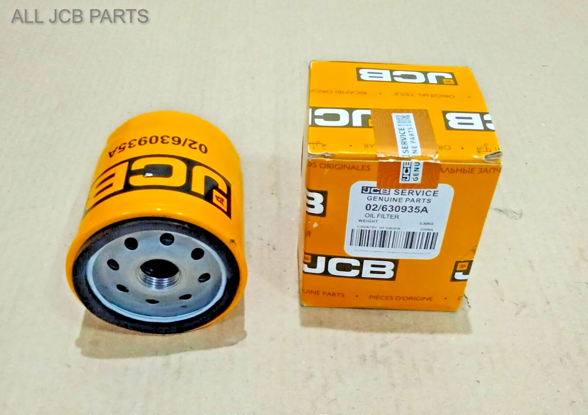 その他 0922-03 JCB BACKHOE - GENUINE JCB ENGINE OIL FILTER (PART NO. 02/630935A