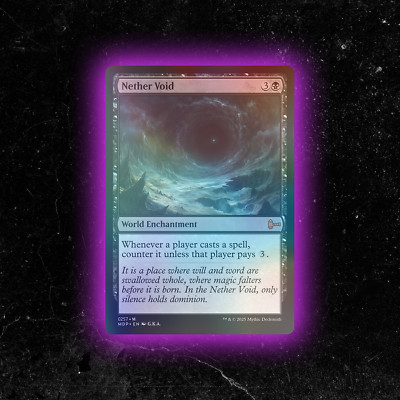 FOIL - Nether Void - Custom Magic: The Gathering Card - High-Quality