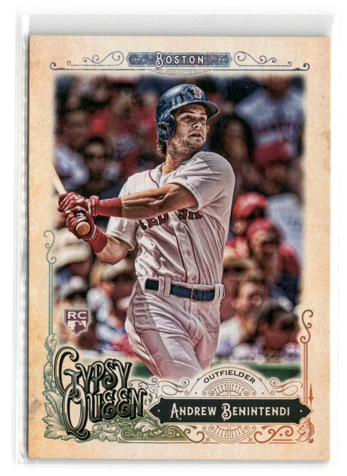 2017 Topps Gypsy Queen Andrew Benintendi #282 RC Boston Red Sox (White Sox)
