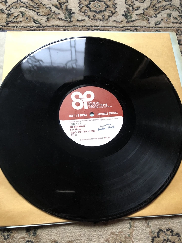 LORCA POET Vinyl Cesar Romero Record Spanish FEDERICO GARCIA Lp 33 Wilmac Lot 13 - Image 4 of 4