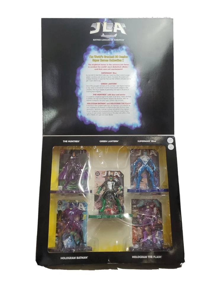 JUEGO DE 5 FIGURAS DC SUPER HERO COLLECTION 1 LIGA DE LA JUSTICIA DE AMÉRICA Foto 2 de 4