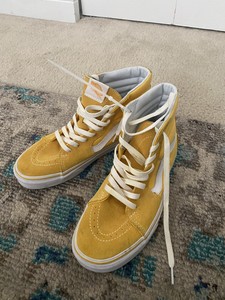 yellow vans sneakers