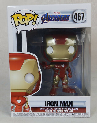 Funko Pop ! Marvel Avengers Iron Man 469 Bobble-Head 