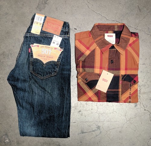 Levis 501 Jeans Original Selvedge or 