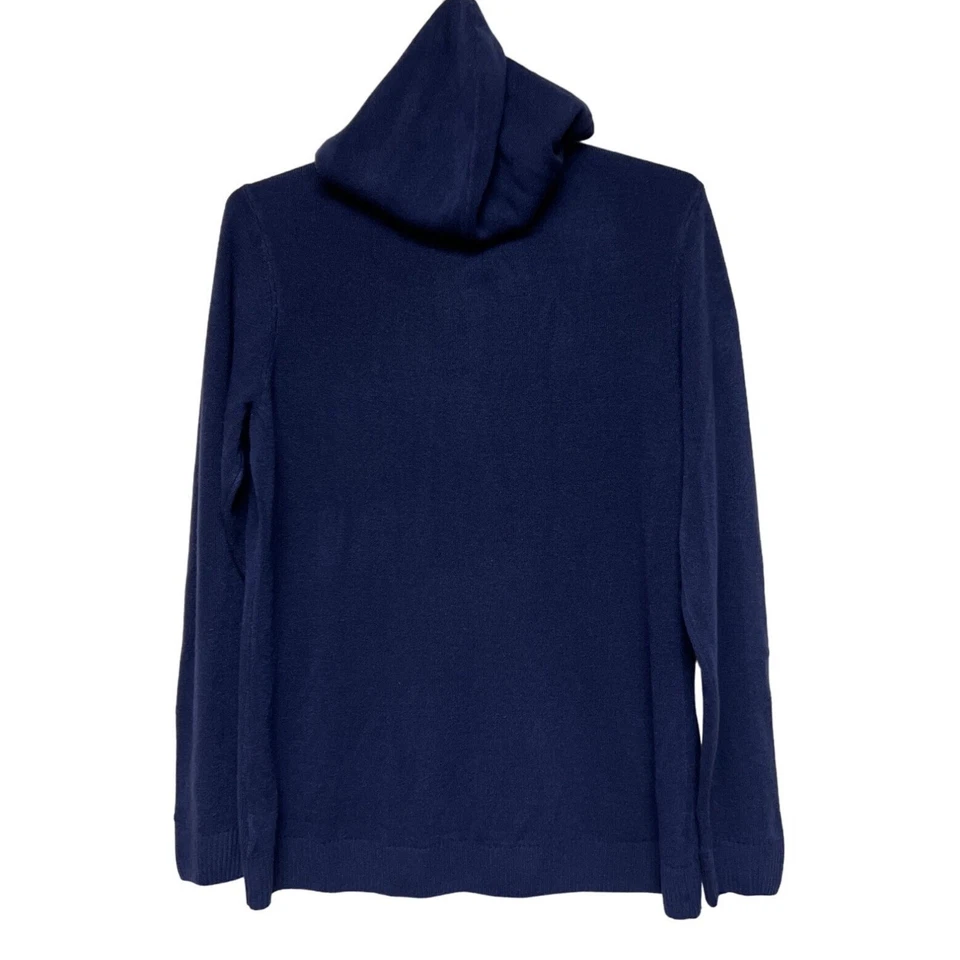 ¡NUEVO! Sudadera con capucha Wendy Williams azul cremallera completa para mujer talla grande Foto 3 de 4