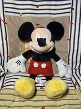 Disney Store 18 MICKEY MOUSE Plush Stuffed Animal Genuine Original Authentic
