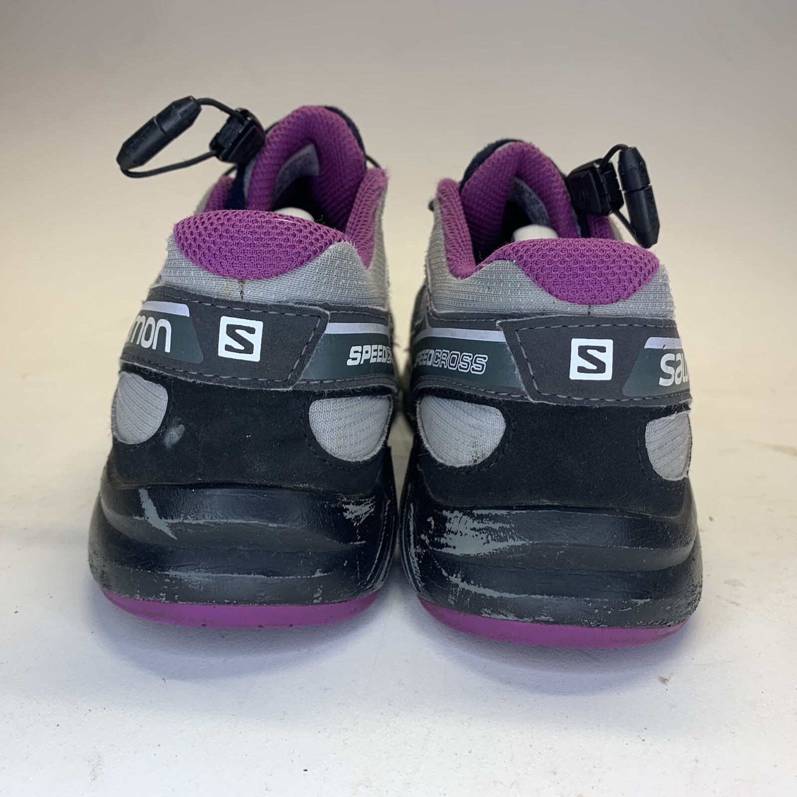 Scarpe da corsa Salomon Speedcross Trail Escursionismo Donna Grigio Viola Taglia 6 US