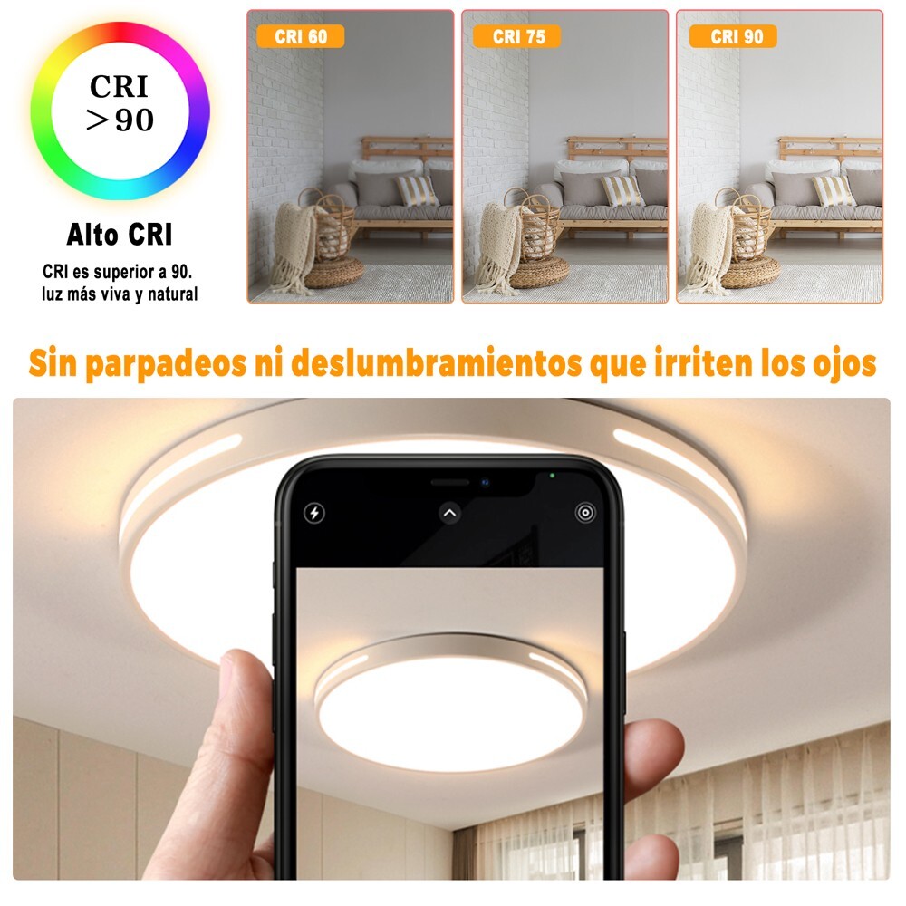 LED Ceiling Down Light Motion Light Flush Mount Kitchen Home Fixture Control US