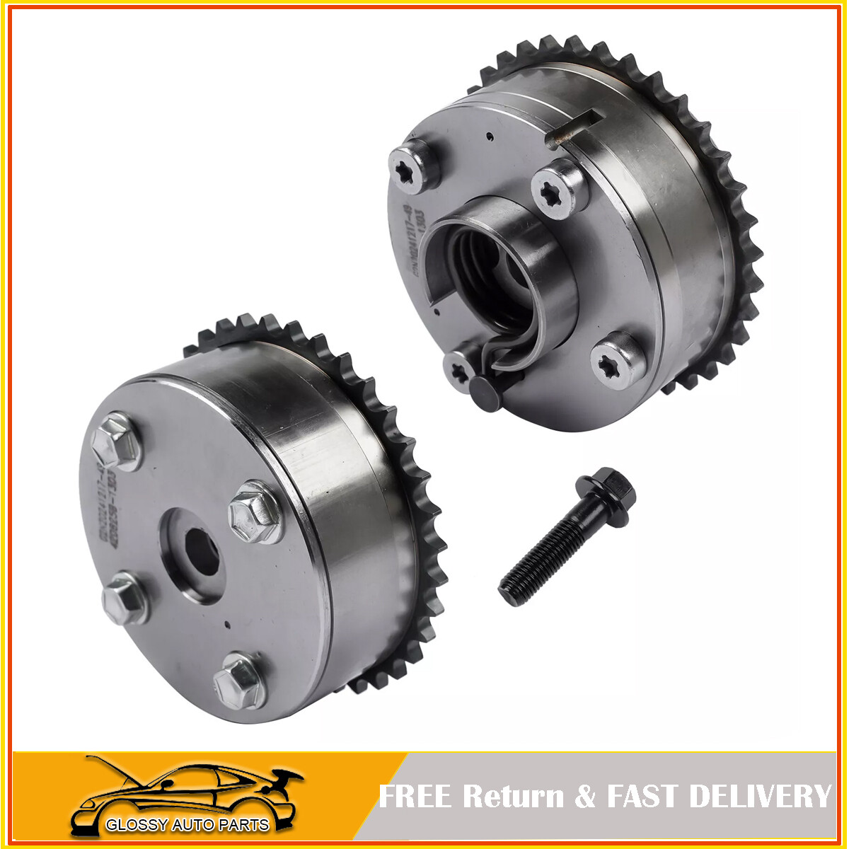 2X Engine Camshaft Timing Gear 13070-37010 for Toyota Matrix Prius