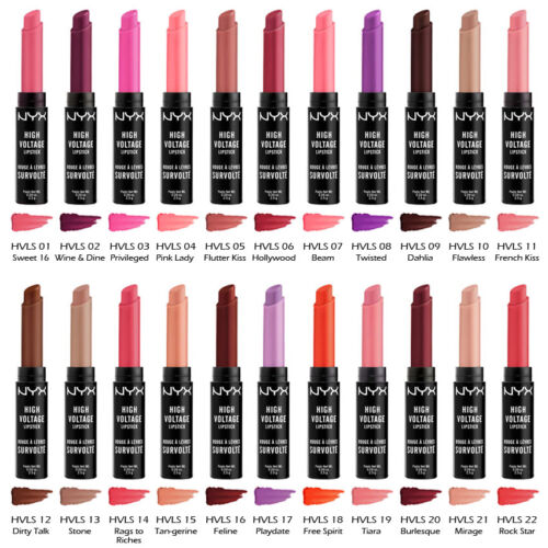 1 NYX High Voltage Lipstick - HVLS  "Pick Your 1 Color" *Joy's cosmetics* - Picture 1 of 26