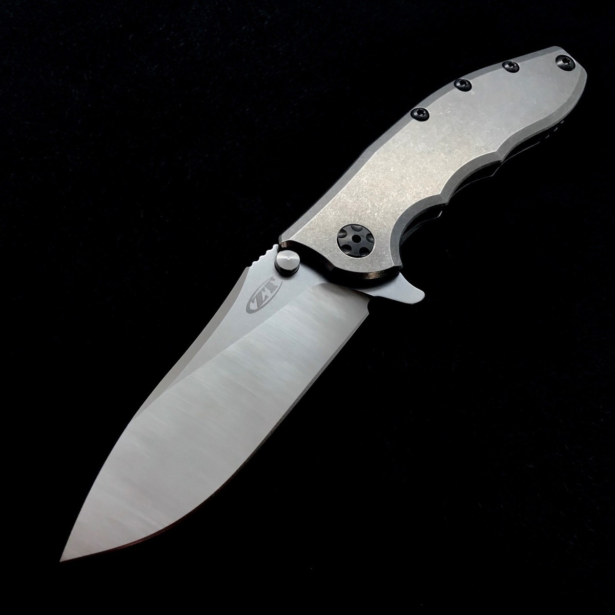 Zero Tolerance 0562Ti Flipper Rick Hinderer Plain Edge ZT 0562