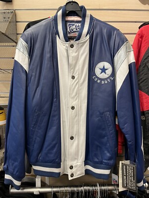 VINTAGE NFL DALLAS COWBOYS leather jck VINTAGE NFL DALLAS COWBOYS leather jck