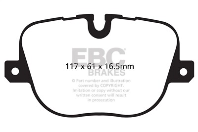 EBC Greenstuff 6000 Series Bremsbeläge – Hochleistungs-Bremsbeläge Für SUV & LKW