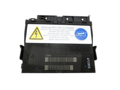 Steuergerät ECU Modul SG Multikontursitz MKS re vo für Mercedes W221 S350 05-09