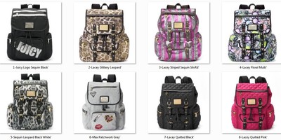 juicy couture sequin backpack