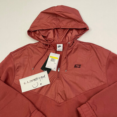 nike sportswear icon clash hoodie mens