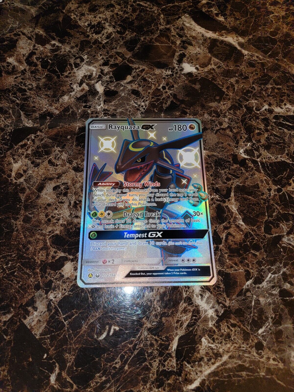 POKEMON SHINY RAYQUAZA GX PREMIUM COLLECTION PSA 10 GEM MINT 117A HIDDEN  FATES