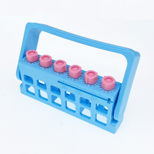 Dental 6/10/20 Holes Bur Endo Files Block Holder Disinfection Box with Memory - Picture 2 of 10