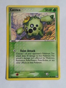 Pokémon TCG Cacnea EX Power Keepers 46 Regular Common