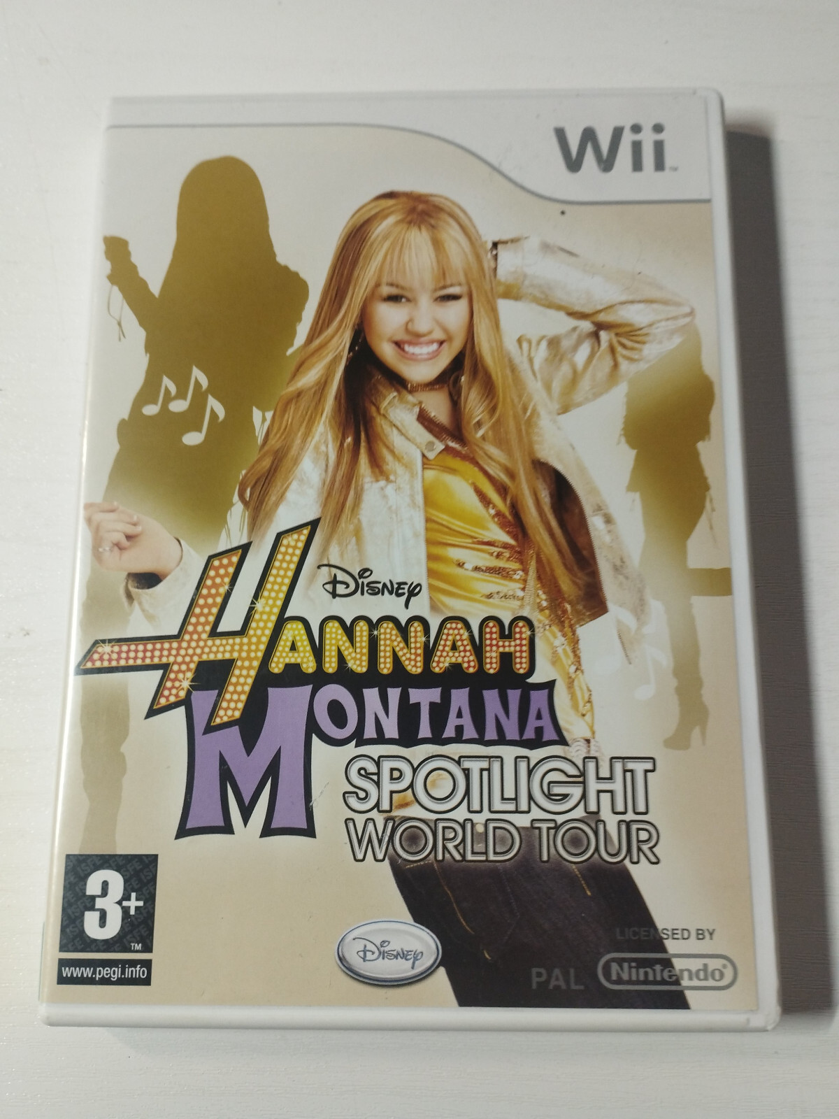 Hannah Montana Disney Spotlight World Tour - Wii Nintendo PAL Game