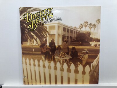 Dickey Betts & Great Southern 12'' LP Arista AL 4123 Superior Press Southern Rock