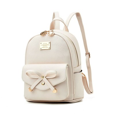 Mini Mochila Monedero Mujer Bolso Ninas Cuero De Pu Linda Mochila De Viaje  Co | eBay