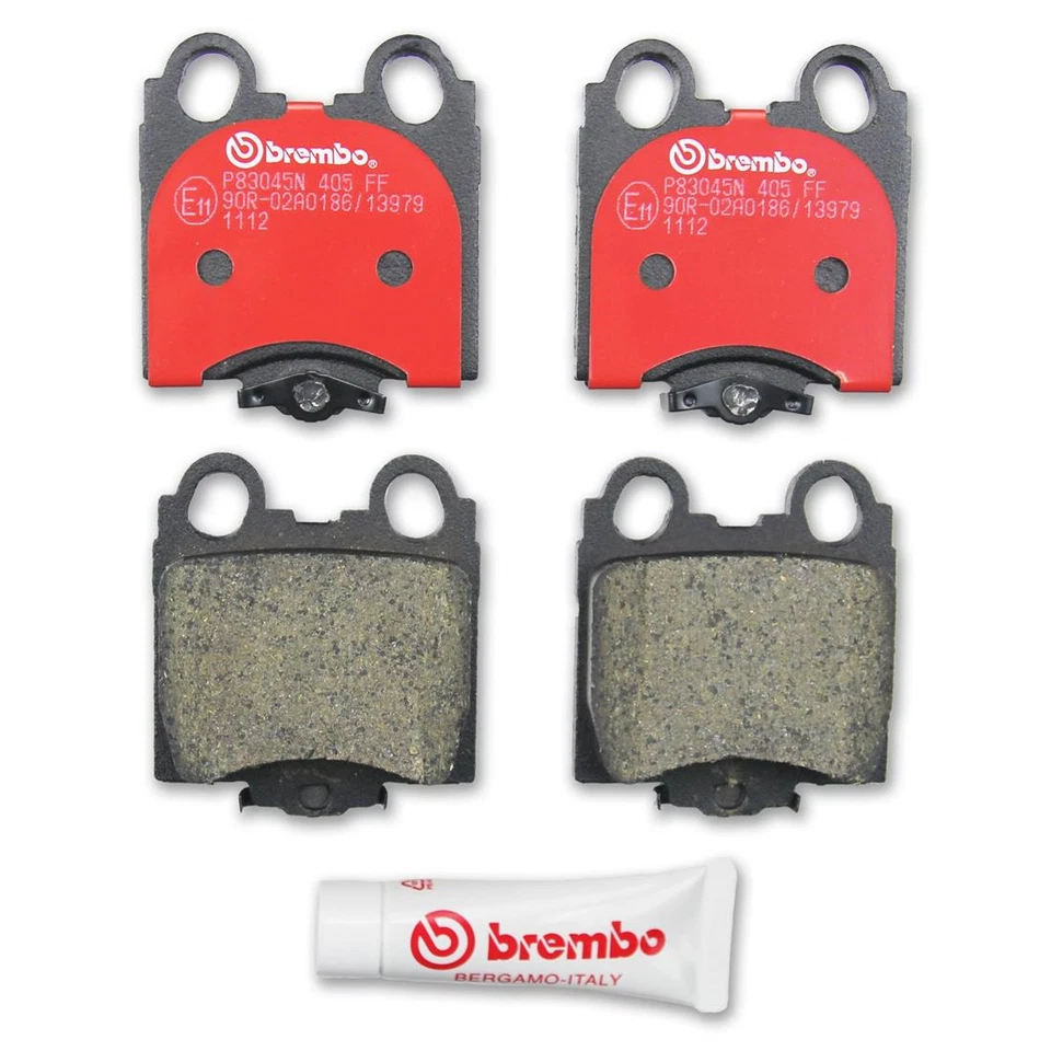 Conjunto de pastilhas de freio dianteiro traseiro Brembo para Lexus GS430 2005 2004 2003 2002 2001 - Imagem 2 de 3