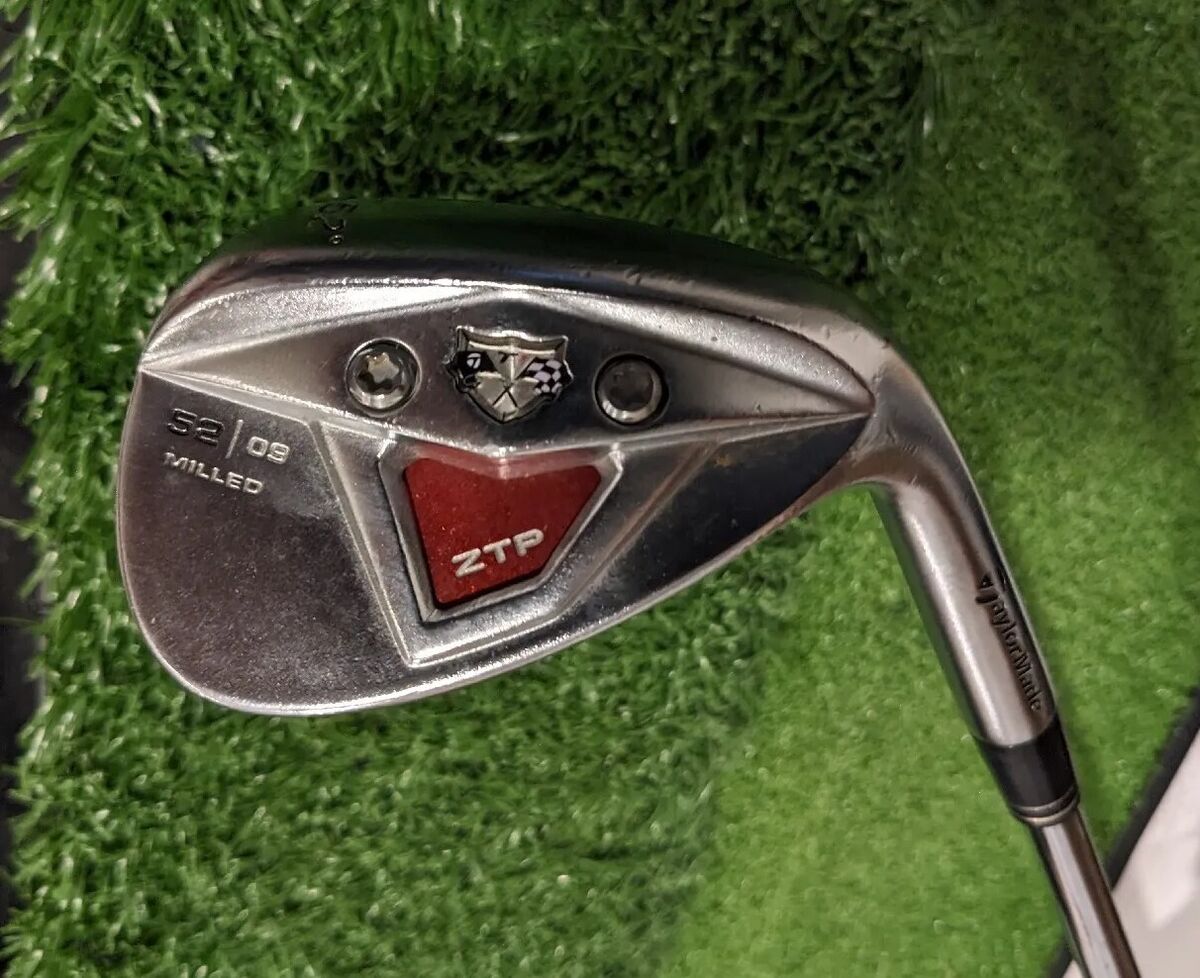 Taylormade ZTP Milled 52° Gap Wedge Stiff Steel Shaft Taylormade Grip Taylormade ZTP Milled 52° Gap Wedge Stiff Steel Shaft Taylormade Grip