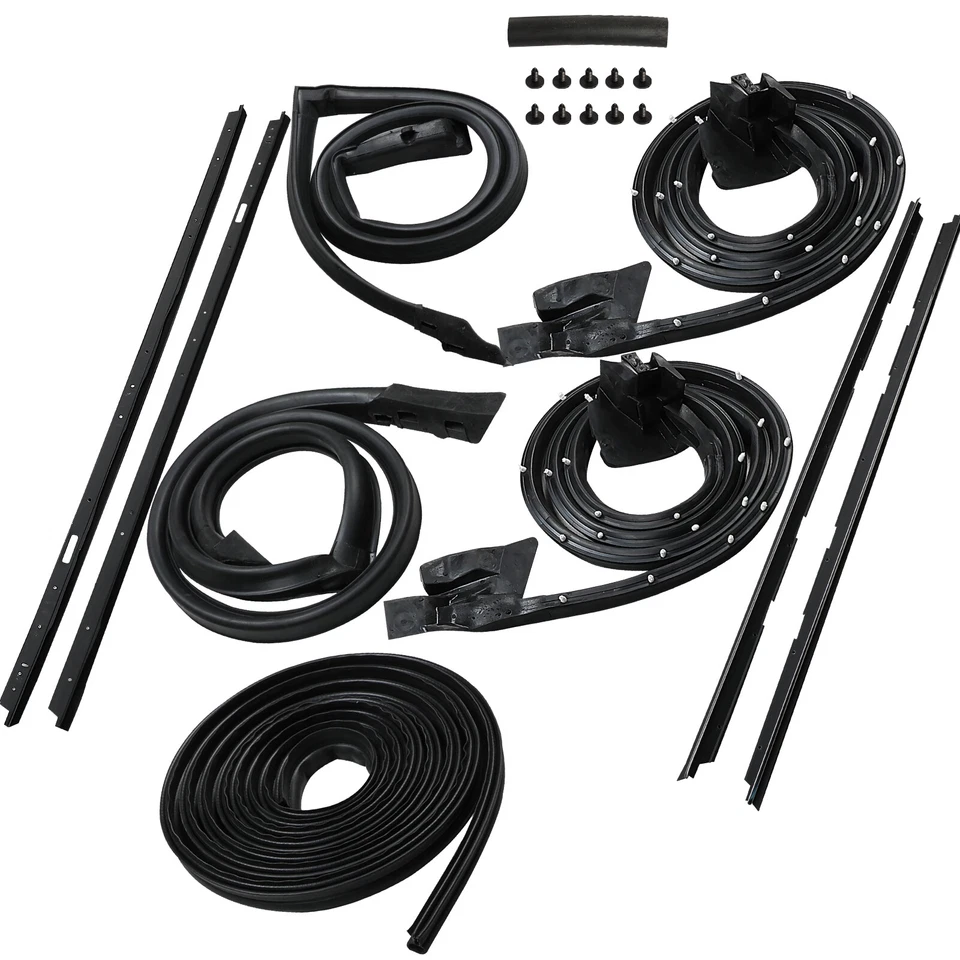 9x Roof Rail Window Door Trunk Weatherstrip Seal for Chevy Monte Carlo SS 83-88 Foto 2 de 4