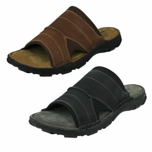 Hombre Hush Puppies Leather Sandalias Austin - Bild 1 von 19