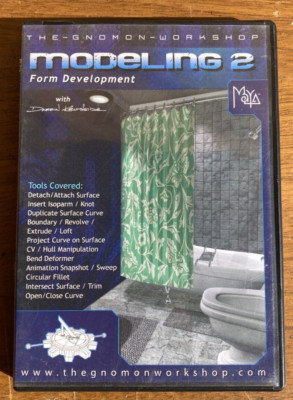 The Gnomon Workshop DVD Modeling 2 Form Development Artists Darrin Krumweide